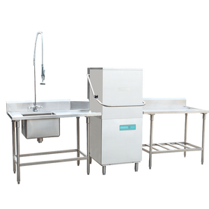 Source d'alimentation électrique en acier inoxydable pour <span class=keywords><strong>lave</strong></span>-<span class=keywords><strong>vaisselle</strong></span> à hotte autoportante à haut rendement commercial pour hôtels et restaurants - Product Image 1