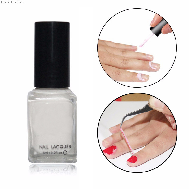 Отшелушивающая жидкая лента от лака для ногтей Защита кожи пальцев крем латексный защищенный клей Легкая очистка лента крем лак для ногтей
