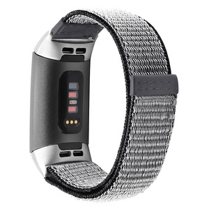 Tschick尼龙带Fitbit充电<span class=keywords><strong>3</strong></span>/<span class=keywords><strong>3</strong></span> SE带透气尼龙运动环充电<span class=keywords><strong>3</strong></span>带手链充电<span class=keywords><strong>3</strong></span>智能手表 - Product Image 2