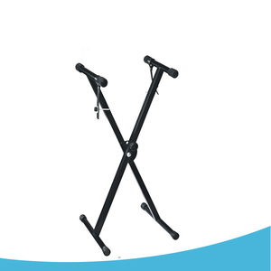 Soporte de <span class=keywords><strong>Teclado</strong></span> Doble Ajustable con Marco en X, Venta Directa de Fábrica - Product Image 4