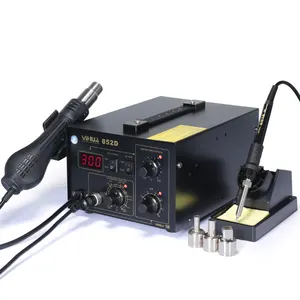 YIHUA 852D desoldering hot air heat rework welding solder iron repair soldering station machine rework soldering iron station