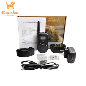 998n usb रिचार्जेबल और वाटरप्रूफ इलेक्ट्रॉनिक शॉक कंपन कोई बार्डर कुत्ते प्रशिक्षण कॉलर - Product Image 6