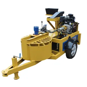 M7mi Moving Diesel Hydraulic Clay Interlocking Block Brick Making Machine In Zambia Made In Germany