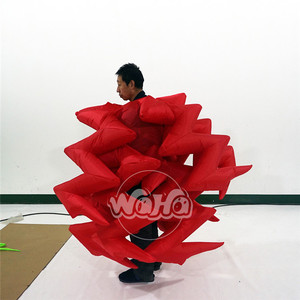 Meilleur et mode d'utilisation d'étape gonflable performance étoile costume gonflable lady <span class=keywords><strong>gaga</strong></span> costume - Product Image 5