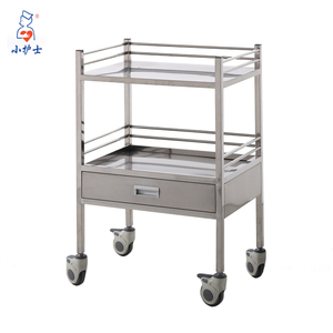 F-80 Medische <span class=keywords><strong>Trolley</strong></span> Voor Apparaten, Ziekenhuis <span class=keywords><strong>Dressing</strong></span> <span class=keywords><strong>Trolley</strong></span> Voor Medische Instrumenten Roestvrij Staal Gratis Reserveonderdelen - Product Image 1
