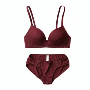 Nuovo Stile Attraente Reggiseno set Biancheria Intima Delle Donne Cinghie Braciere set Reggiseno di Pizzo