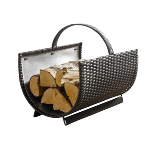 Cestino di <span class=keywords><strong>vimini</strong></span> per legna da ardere quadrato grande a buon mercato all'ingrosso - Product Image 6