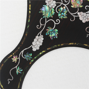 Rosewood גיטרה <span class=keywords><strong>pickguard</strong></span>, עם יפה abalone שיבוץ, אקוסטית גיטרה pickguards - Product Image 3