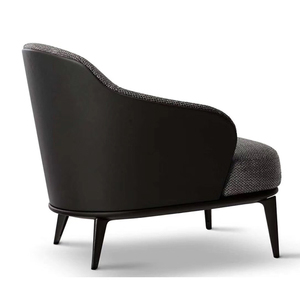 Fabric or leather type leisure/Hotel chair Framed wooden solid public <span class=keywords><strong>cafe</strong></span> area - Product Image 2