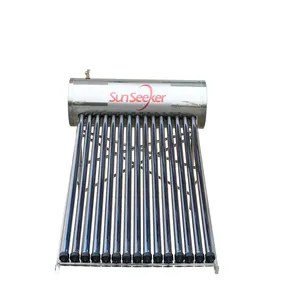 China supplier quality rooftop compact high pressure passive heat pipe solar water heater