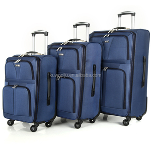 Ensemble <span class=keywords><strong>de</strong></span> <span class=keywords><strong>3</strong></span> <span class=keywords><strong>valises</strong></span> <span class=keywords><strong>de</strong></span> voyage en polyester EVA bon marché, légères et souples - Product Image 4