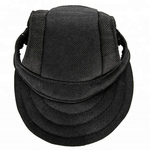 Touca de lona para animais de estimação, venda quente de chapéu de sol para cachorro, com furos e alça de queixo ajustável, para animais de estimação - Product Image 6