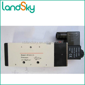 LandSky 5 port 2 vie valvola soleniod 4V410 15 Interno pilota exteranl <span class=keywords><strong>pilot</strong></span> 5 posizione port2 pesare 590g - Product Image 3
