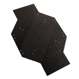 Plaque/panneau/feuille de 5mm de panneau de fibre de carbone <span class=keywords><strong>3k</strong></span> personnalisé de haute qualité - Product Image 2