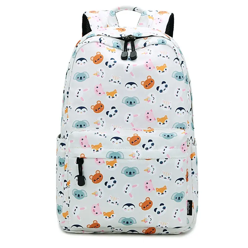 Custom print bag panda school bags for girls primary school backpack girl boys bookbags kids backpacks custom backpack