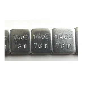 Fe Zinc Plated 1/4 <strong>oz</strong> <strong>Wheel</strong> Weights - Product Image 1