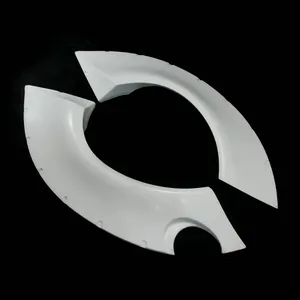 Guardabarros delantero de acero y fibra de carbono para Toyota BRZ FT86 GT86 FRS RB Ver 2 con llamarada y delantal, modelo Land Cruiser - Product Image 1