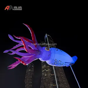 Giant Marine Animal Decorations Inflatable Squid Octopus for Theme Party Decoration