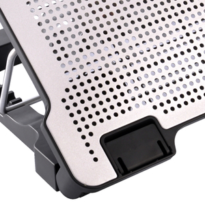 Nhôm có thể điều chỉnh chiều cao có thể gập lại máy tính xách tay máy tính đứng làm mát pad cho 15.6 "máy tính xách tay - Product Image 4