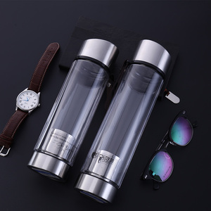Tragbare einzigen wand leck beweis glas tee-ei flasche