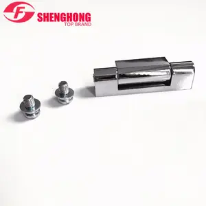 black powder coated zinc alloy 180 degree locking hinge for cabinet and door