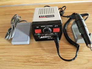 Ban đầu saeshin mạnh mẽ 204 102L micromotor tay khoan 35000rpm Nail Khoan Master nha khoa phòng thí nghiệm đánh bóng móng tay khắc công cụ - Product Image 6