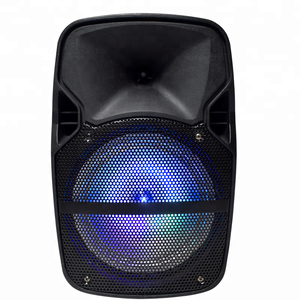 <span class=keywords><strong>8inch</strong></span> bafle altavoz Bass Powered loa siêu trầm có thể sạc lại pin đài phát thanh LED không dây buổi hòa nhạc Xe đẩy DJ loa 1000W USB phí - Product Image 3