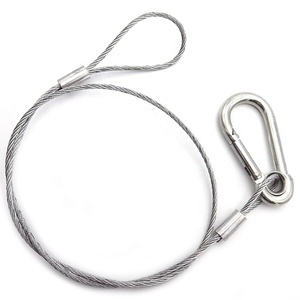 ループ付き高張力ステンレス鋼ワイヤーロープスリング - Product Image 1