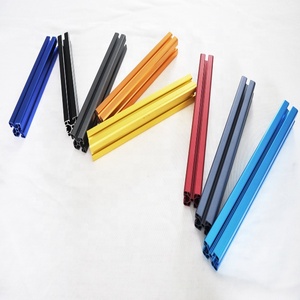 Différents types et couleurs de profilés d'extrusion en aluminium 6063 T5 - Product Image 3