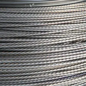 4mm 5mm 6mm 7mm 8mm High Tensioned Carbon Prestressed Concrete Wire Spiral 1670MPA PC Steel Wire