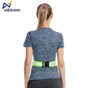 Heißer verkauf sicherheit sport taille gürtel led läuft hüftgurt glow in <span class=keywords><strong>the</strong></span> dark - Product Image 2