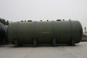 Grande integrado FRP purificación tanque \tubería <span class=keywords><strong>de</strong></span> desagüe del tanque séptico - Product Image 1