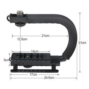 Photography Equipment PULUZ U/C Shape Portable DV <strong>Stabilizer</strong> <strong>for</strong> DSLR <strong>Camera</strong> and Mobile - Product Image 6