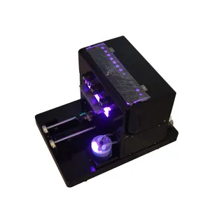 Gran oferta de impresora 3D de madera con carcasa pequeña para teléfono UV LED, impresora de cama plana con 6 colores A4, impresora UV Digital