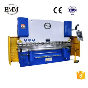 EMM WC67Y 40 t/3200 phanh ép thủy lực cnc trở lại đo máy uốn