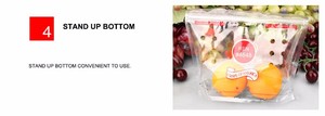 Tùy Chỉnh Nhựa Trái Cây Tươi Bảo Vệ Đóng Gói Túi Đục Lỗ Nắp Kéo <span class=keywords><strong>Ziplock</strong></span> Nho Pouch Túi - Product Image 3