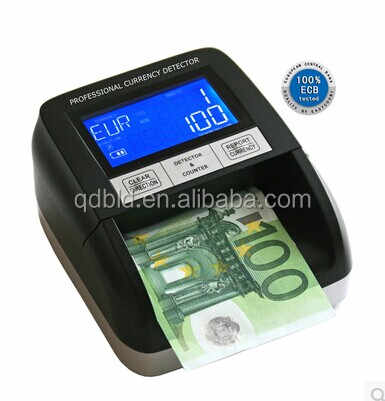 Multi-Function ECB Test Fake Note Detector with UV MG High-Efficiency Currency Detector