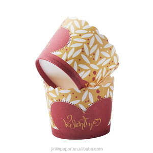 Forno Sicuro Tazza di Cottura Della Torta di Grado Alimentare Tazza di Carta Della Focaccina - Product Image 2