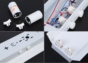 T8 1.2m ống đôi đèn huỳnh quang chủ lịch thi đấu chiếu sáng lịch thi đấu cho G13 LED ống ánh sáng Sản phẩm thể loại đèn chủ sở hữu & căn cứ - Product Image 5