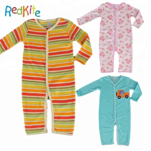 Autumn Spring children's clothing soft cotton long sleeve jumpsuit baby pajamas - Product Image 1
