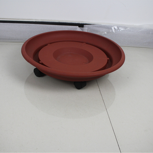 Pots <span class=keywords><strong>à</strong></span> <span class=keywords><strong>fleurs</strong></span> en plastique argile et rastta, 2/4 pièces, plateau, assiettes, palette, <span class=keywords><strong>soucoupe</strong></span> avec roues, vente en gros - Product Image 3