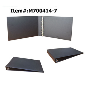 ModernQiu <span class=keywords><strong>Binder</strong></span> <span class=keywords><strong>7</strong></span> Cincin Kulit PU, <span class=keywords><strong>Binder</strong></span> Kotak-kotak Kulit PU Kualitas Tinggi - Product Image 6