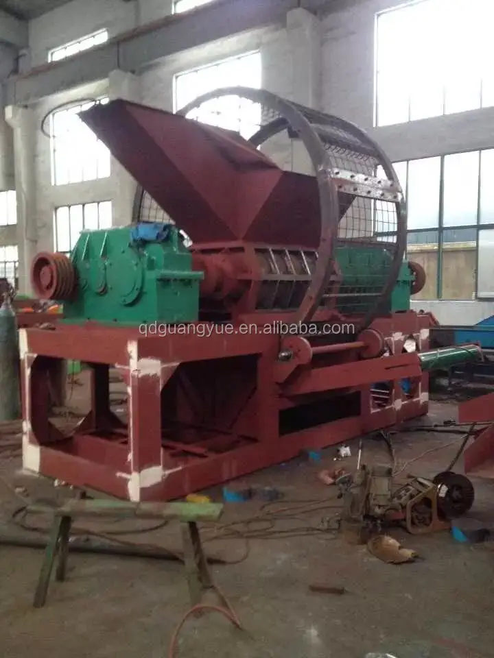 New type waste tyre shredder  rubber/plastic crusher   / waste tire shredder machine