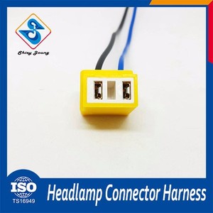 Mejor Venta Oem h7 bombilla del faro titular de 2 pines conector macho hembra arnés de cableado de automoción - Product Image 2