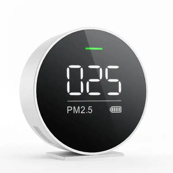 Medidor portátil de calidad del aire, Monitor PM 2,5, Detector de contaminación