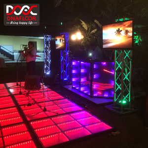 Espejo LED Redondo con Efecto 3D para Pasarela, Pista de Baile, Iluminación para Bodas - Product Image 3