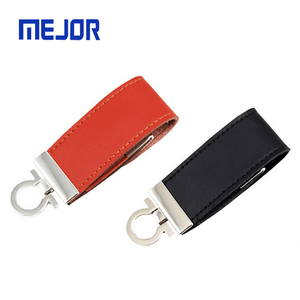 Trước Cle <span class=keywords><strong>Flash</strong></span> Disk 32 GB Keychain Memory Stick 32G Cuero Trường Hợp USB Quà Tặng Emboss Da Pen Drive - Product Image 3