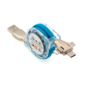Câble rétractable universel <span class=keywords><strong>Micro</strong></span> <span class=keywords><strong>USB</strong></span>-C <span class=keywords><strong>USB</strong></span>, livraison gratuite, pour <span class=keywords><strong>iPhone</strong></span> - Product Image 4