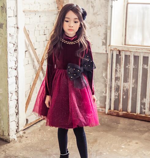 Toddler Clothes - Children's Corduroy Autumn Japanese Girls Dress