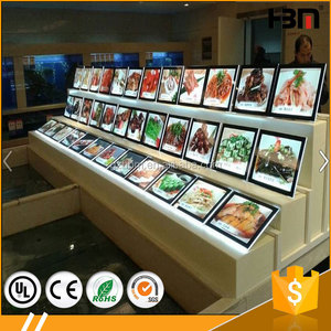 Caja de luz para el restaurante de exposiciones o de otro tipo de publicidad exposición en el gran <span class=keywords><strong>centro</strong></span> <span class=keywords><strong>comercial</strong></span> - Product Image 2